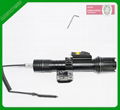 500 lum flashlight with laser sight combo 4