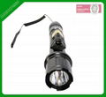 500 lum flashlight with laser sight combo 2