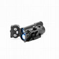 Magnetic switch function laser sight and flashlight combo