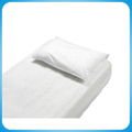 single use hospital bed sheet and pillow case