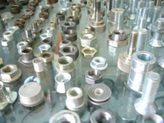 All kinds of nuts and bolts