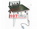 Manual vacuum screen printing machine