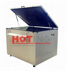 Horizontal exposure machine