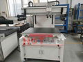 Electric screen printing machine, screen printer