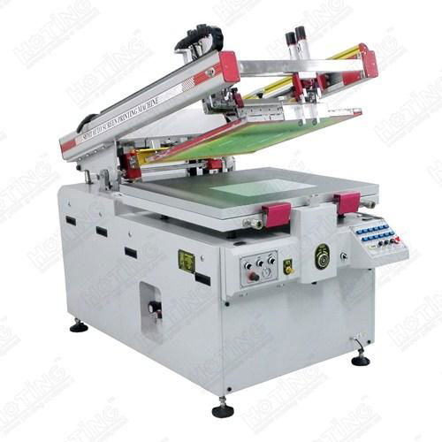 Clam shell screen printing machine, semi auto screen screen printer