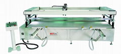 Large size screen printing press machine