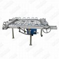 Vibrating screen stainless steel stretcher, steel mesh stretching machine