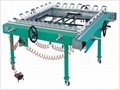 Large format mechanical mesh stretching machine, large size screen stretcher 1