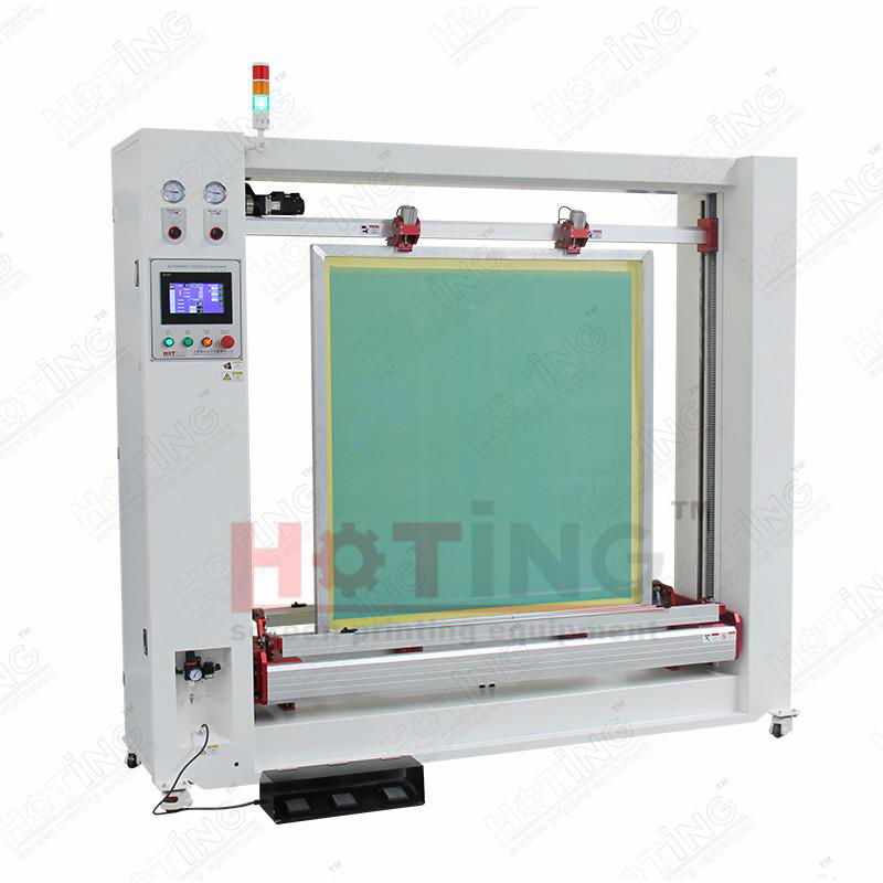Digital double side automatic screen coating machine