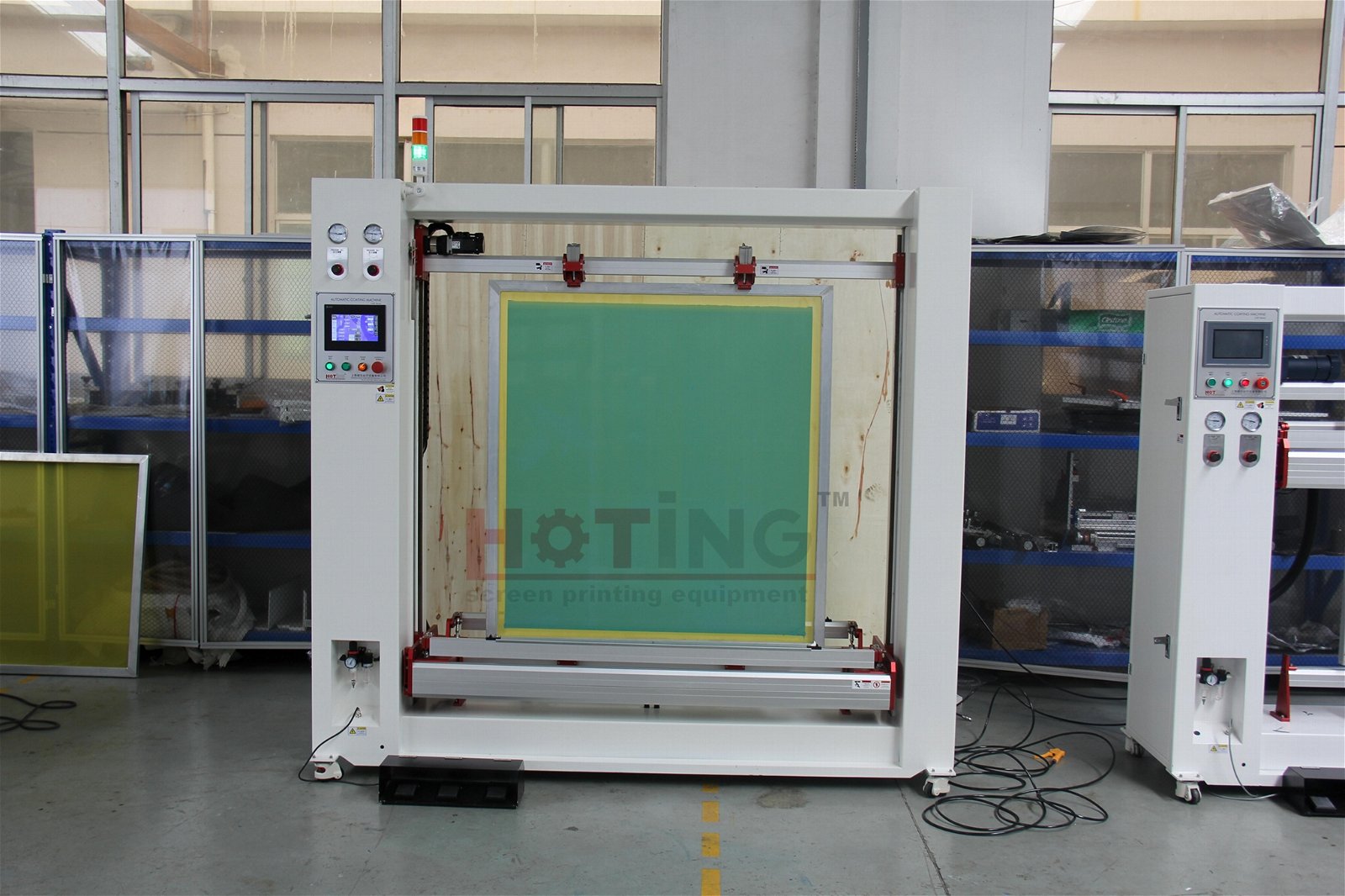 Digital double side automatic screen coating machine 3
