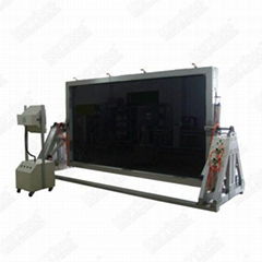 Large format screen exposure system, large frame exposure machine