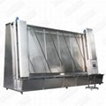 Large format screen washout booth, screen cleaning machine, screen reclaimer 