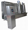 Automatic screen washout booth for large size screen