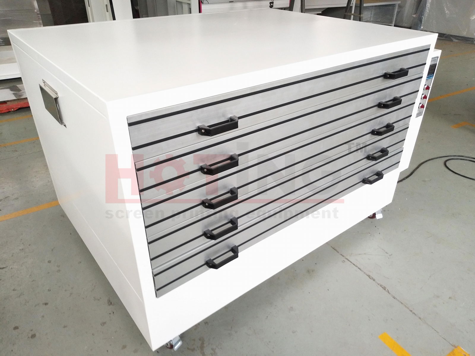 Screen printing drying cabinet, screen printing frame dryer machine 3