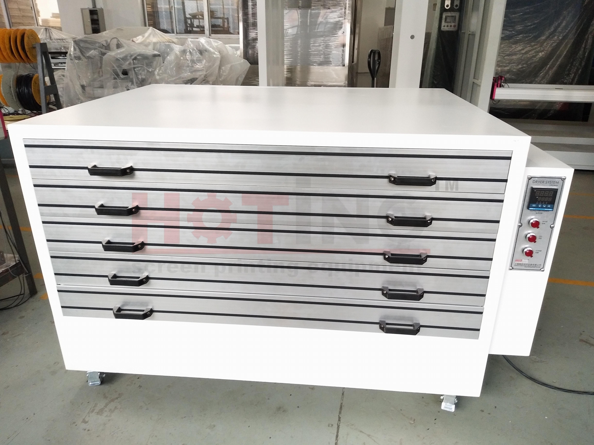 Screen printing drying screen printing frame dryer machine
