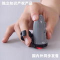 New product 3D 360 degree adjustable wireless rechargeable  ring mouse 