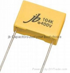 Box type met polyprolylene film capacitor