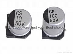 SMD aluminum electrolytic capacitors