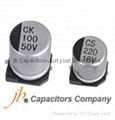 SMD aluminum electrolytic capacitors