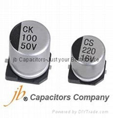 SMD aluminum electrolytic capacitors