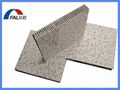 Stone grain aluminum honeycomb composite panel for building facade wall cladding 1