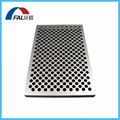 Round Hole Perforated Aluminum Solid Panel For Building Decoration