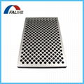 Round Hole Perforated Aluminum Solid