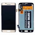 For Samsung Galaxy S6 Edge LCD Touch Screen Glass Panel Digitizer Assembly gold 1