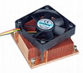  Cooling fan Skiving CNC Copper PM989 heat sink