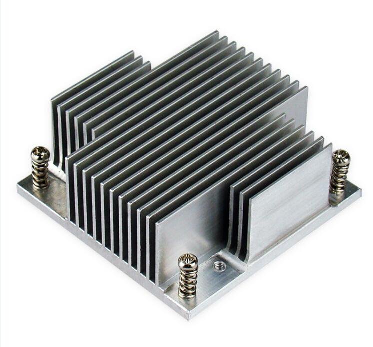 Wholesale Intel CPU PM988/989 skived Al heat sink 2