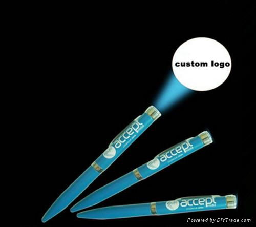 good quality ball point pen led projector pen for promotional items 1