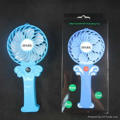 new type OEM design USB mini fan USB charging fan handheld USB fan 5