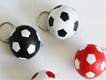 football keychain projector torch ball keychain flashlight 2