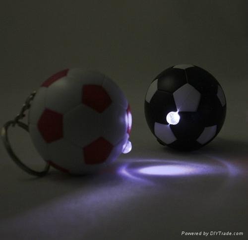 football keychain projector torch ball keychain flashlight 5