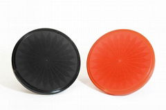 Round plastic Seat Flower Motif - Plastic Molding From Italy