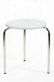 Aluminium Frame Plastic Table Molded Polypropylene