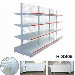 Wire Back Panel Supermarket Shelf