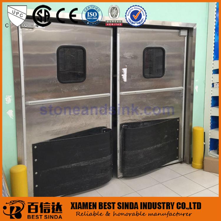 Commercial stainless steel traffic swing door TD01 BSI (China