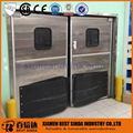 Commercial stainless steel traffic swing door