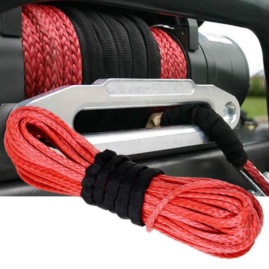 high strength towing rope for car UHMWPE winch rope TR001