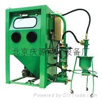 SS-8 Drum Type Wet Sandblasting Machine