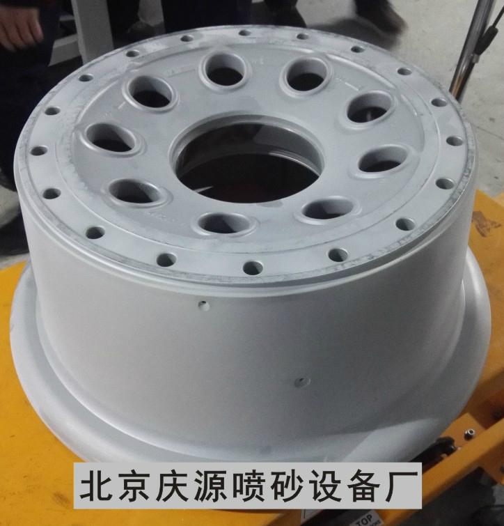 SS-073轉臺式全自動專用輪轂噴砂機 5