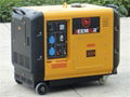 5/6KVA super silent generator 66dB/7m