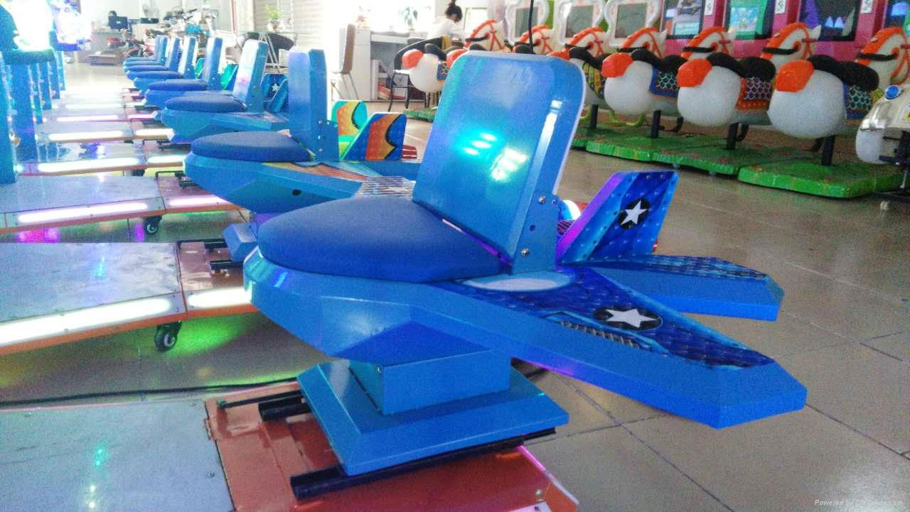 Kiddie rides Coin-opeater Game machine Low-Flying Aircraft 5