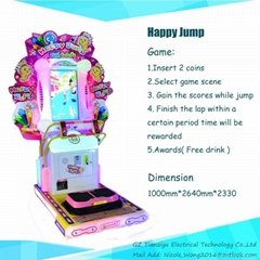 Kiddie Jump Coin-opeater Game machine Happy Jump