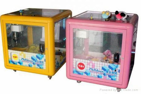 Kiddie Entertainment Coin-opeater Cube Doll Crane Machine 2