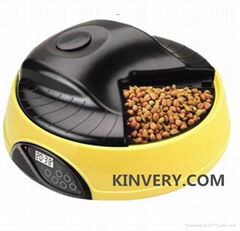 Automatic pet feeder/electronic pet feeding set for dog cat