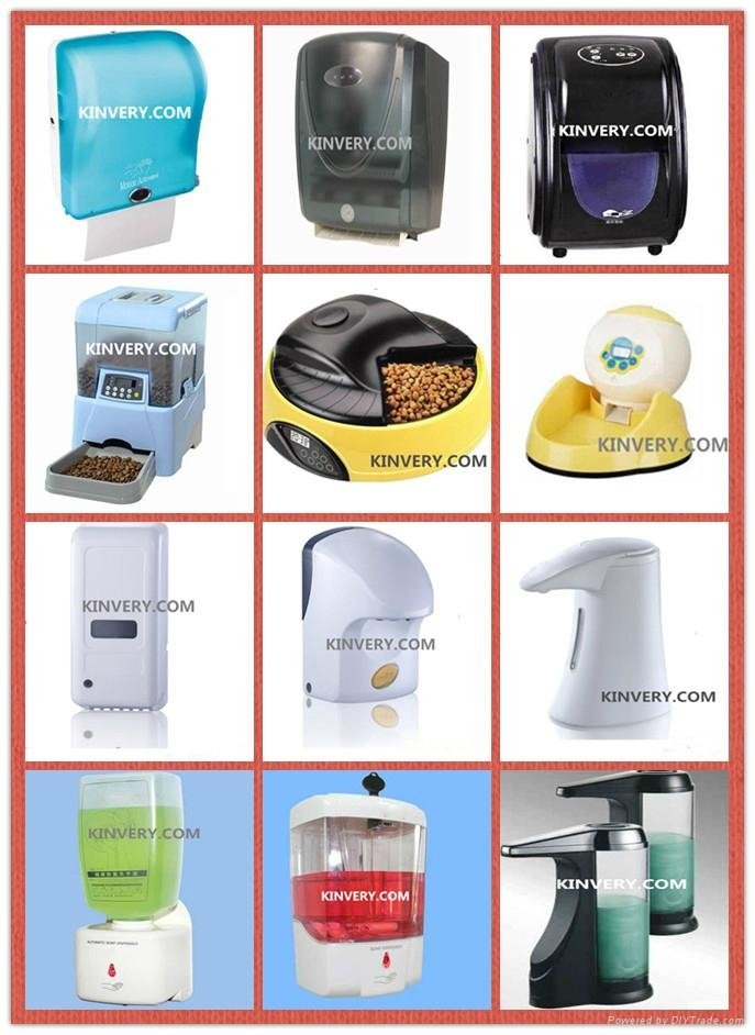 Automatic sensor liquid soap/detergent/lotion/sanitizer/foam dispenser 4
