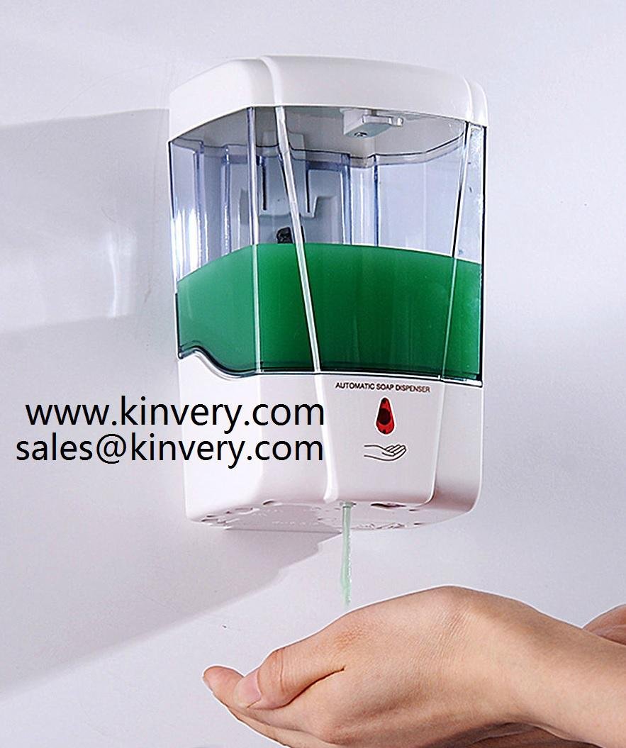 Automatic sensor liquid soap/detergent/lotion/sanitizer/foam dispenser 3