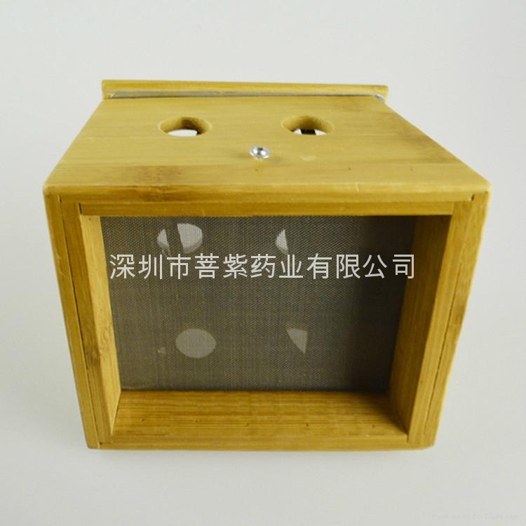 四孔竹質艾灸箱 5